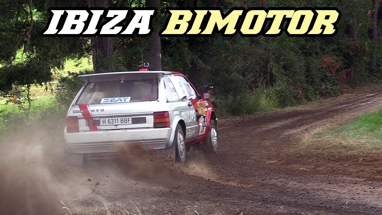 1987 Seat Ibiza Bimotor rallycar