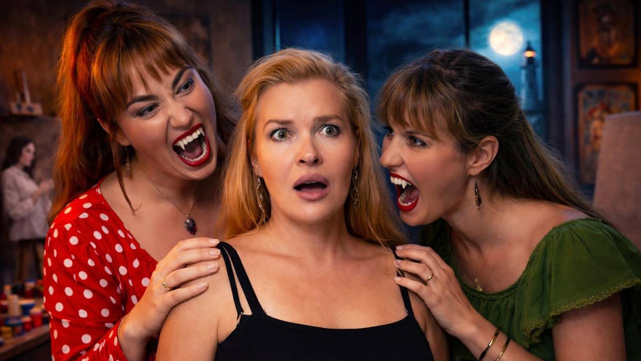 The Art of a Bite. Short Vampire movie.