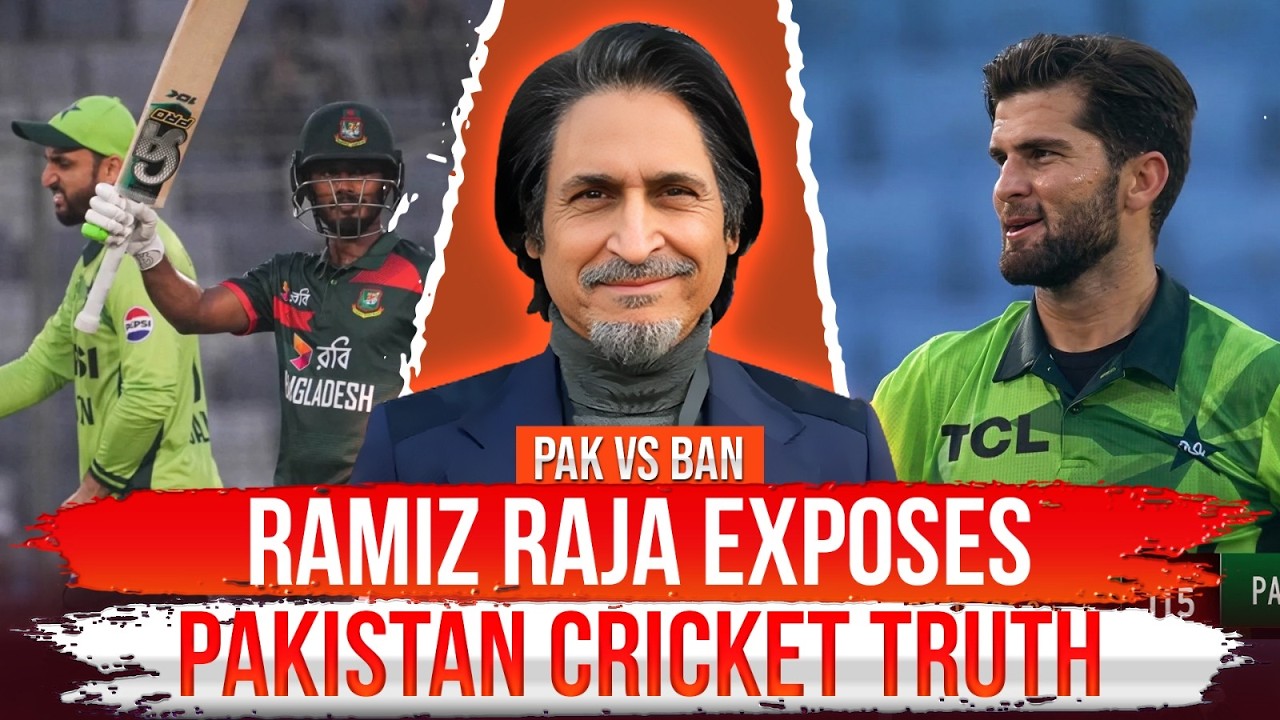 Ramiz Raja Exposes Pakistan Cricket Truth | Pak vs Ban | Ramiz Speaks