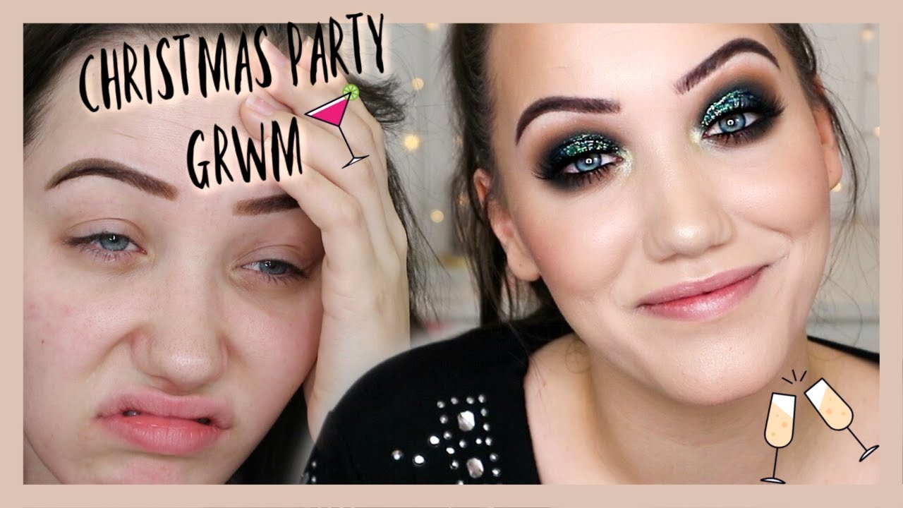GET READY WITH ME FOR MY CHRISTMAS PARTY! MAKEMEUPMISSA