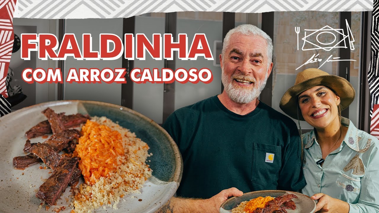 FRALDINHA COM ARROZ CALDOSO, aprenda a fazer com ALEX ATALA e @Chef Ju Lima