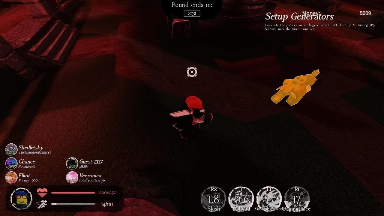 Almost winning as slasher (my first lose of the day)
