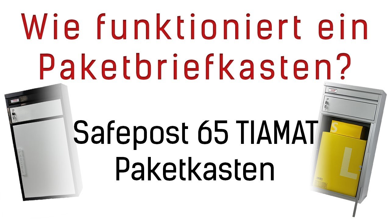 Wie funktioniert ein Paketbriefkasten? Die Paketbox für Zuhause!