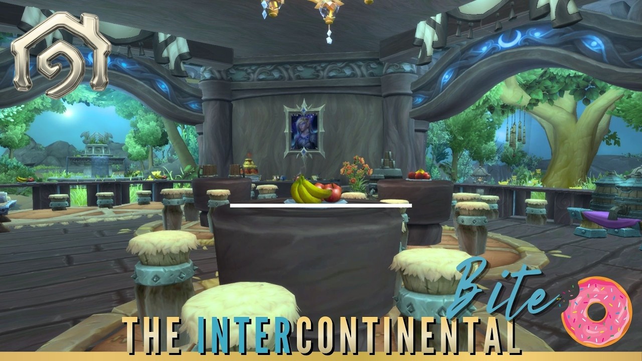 WoW Housing: Walkthrough & Dismantle of My Restaurant | The InterContinental Bite!
