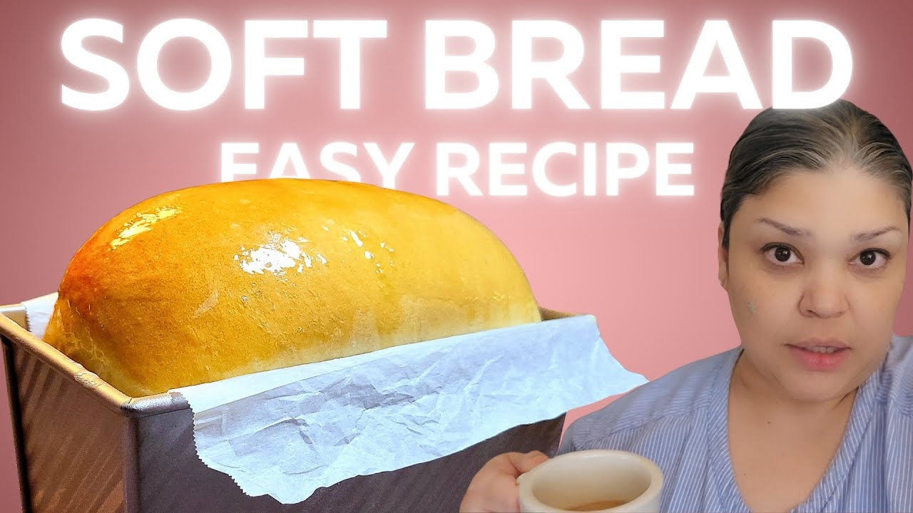 Soft White Bread Recipe EASY! How to make a loaf of bread