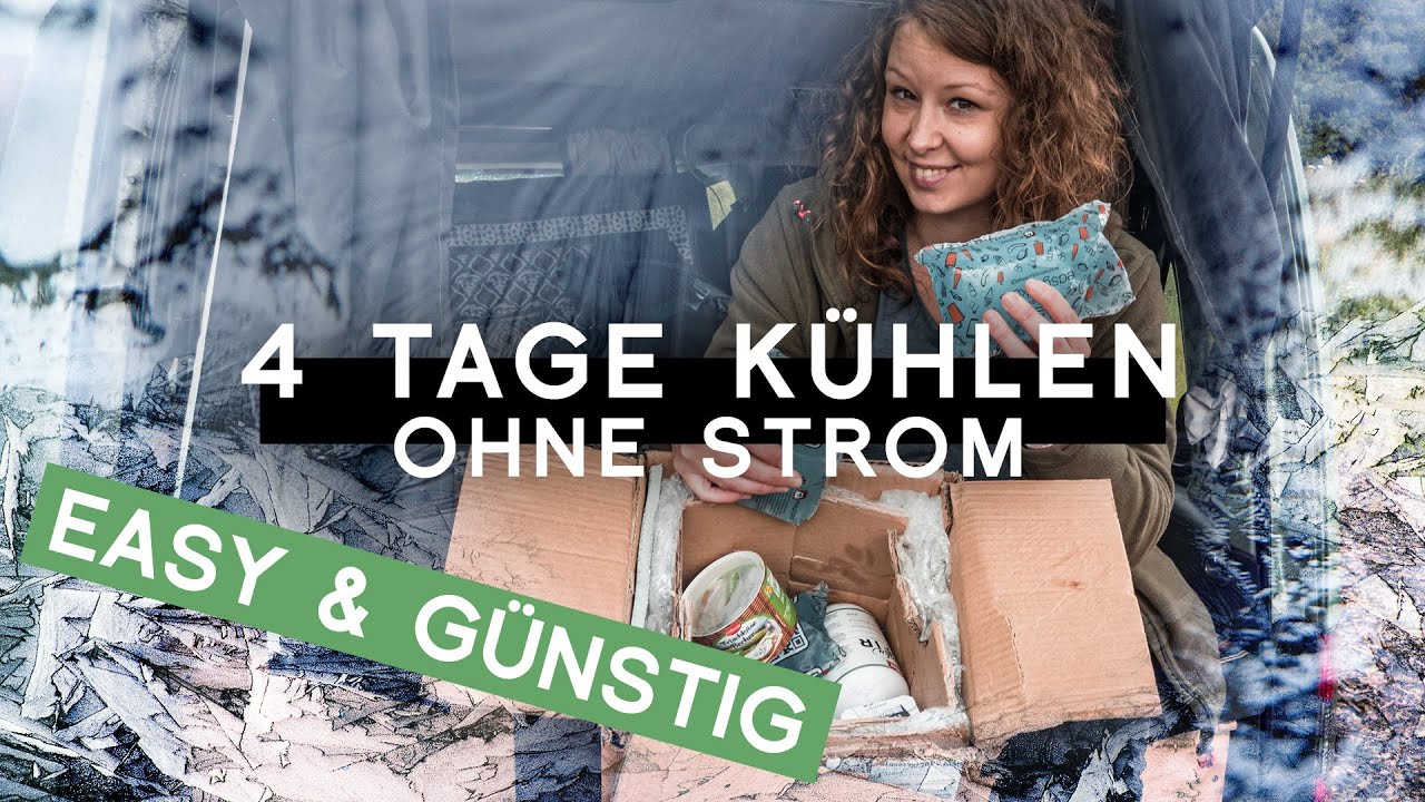 Günstige Camping Kühlbox ohne Strom für Mini Camper, Van und Wohnmobil | easy2cool Kühlakku