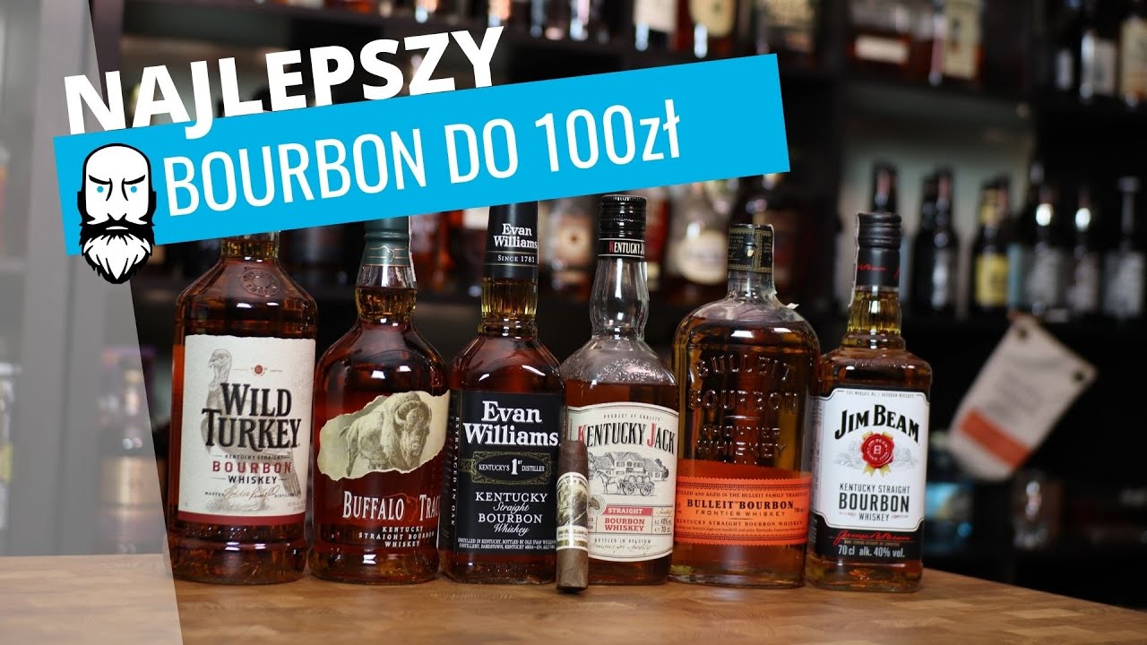 Bourbony do 100zł - blind test - Wild Turkey, Buffalo Trace, Evan Williams, Bulleit, Jim Beam...