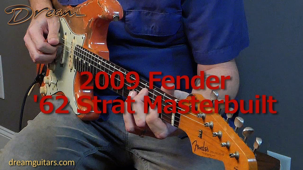 2009 Fender '62 Strat Masterbuilt Jason Smith