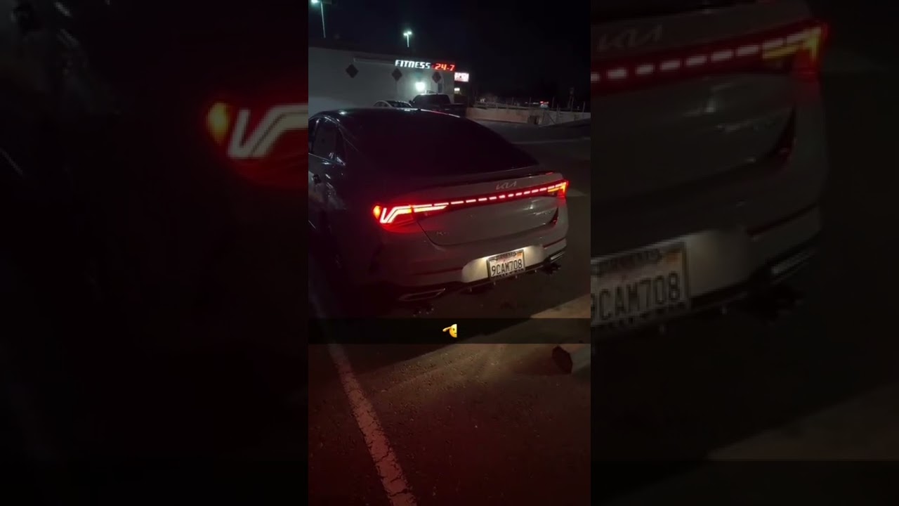 Custom exhaust 2022 Kia k5 gt line