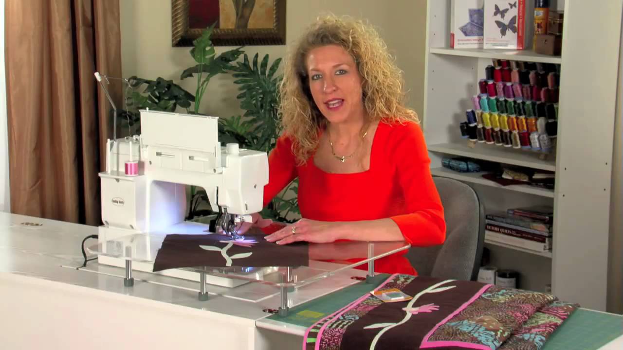 Applique Quilt on the Baby Lock Quest Plus Quilting Machine