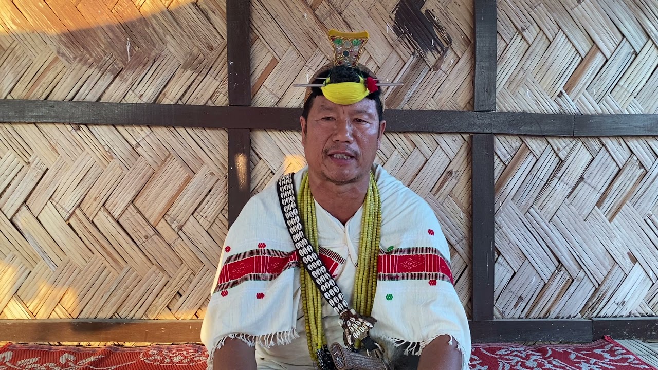 Nyishi folk recitation by Tana Tagum, Origin of nyokum celebration.