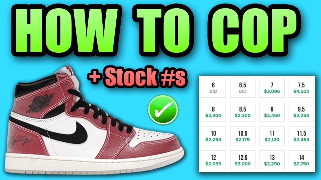 How To Get The Jordan 1 TROPHY ROOM | STOCK For The Jordan 1 Trophy Room