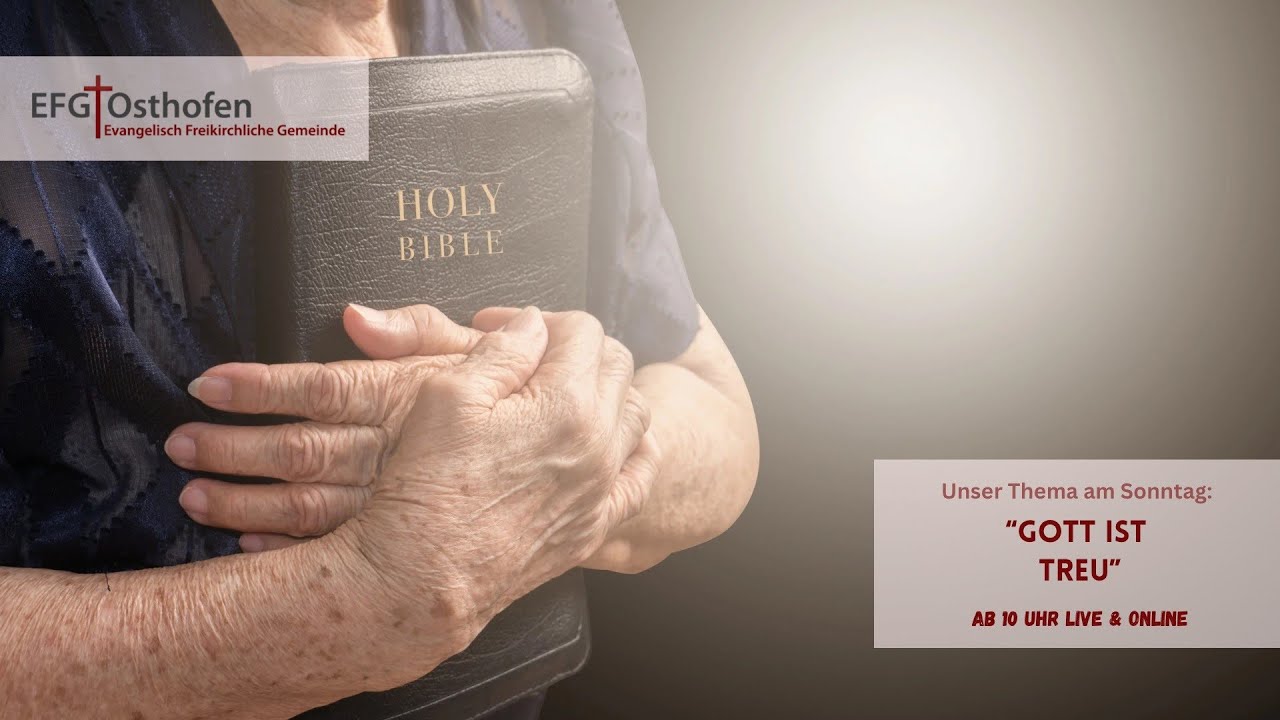 Predigt | 28.07.2024 | Gott ist treu | Heinrich Renz
