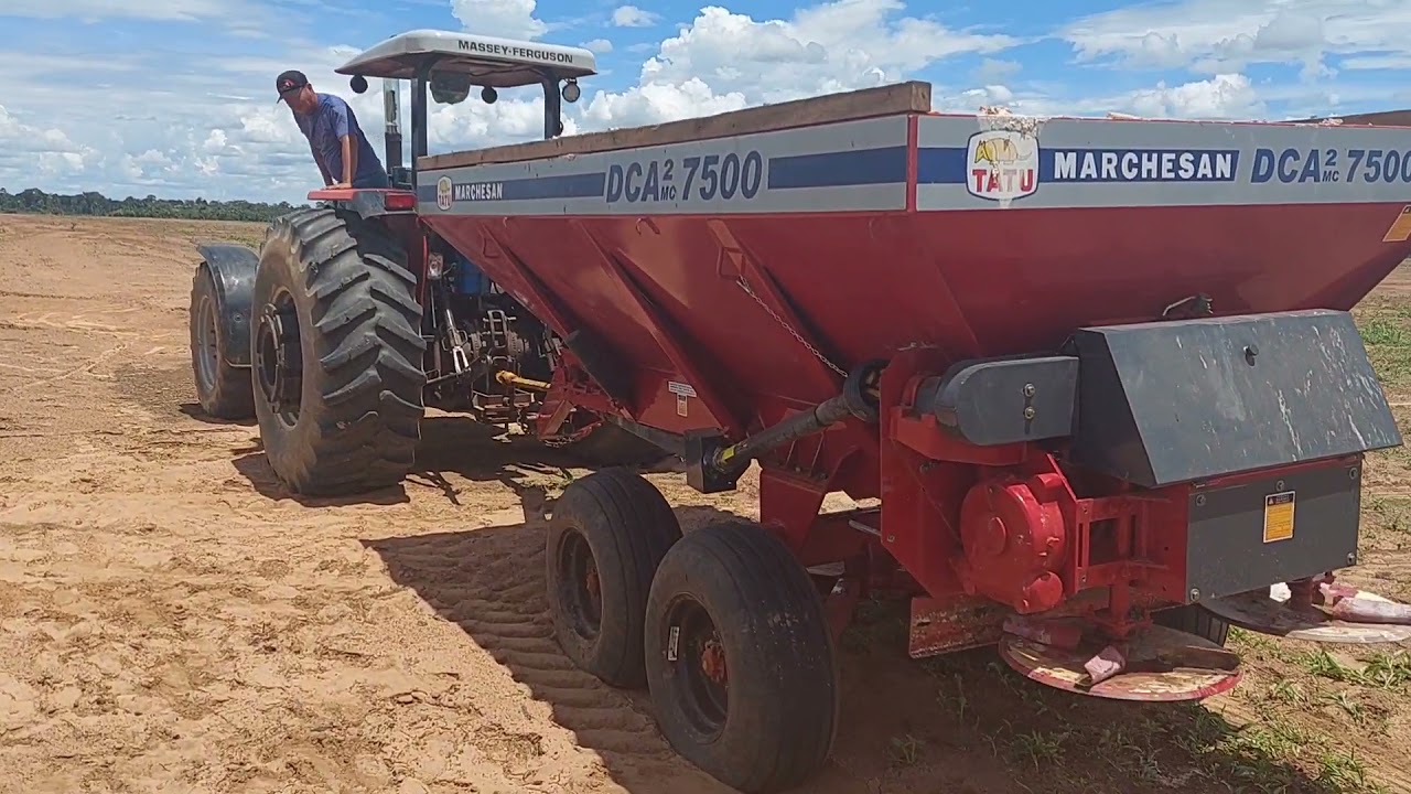 Jogar calcario molhado é pura bucha