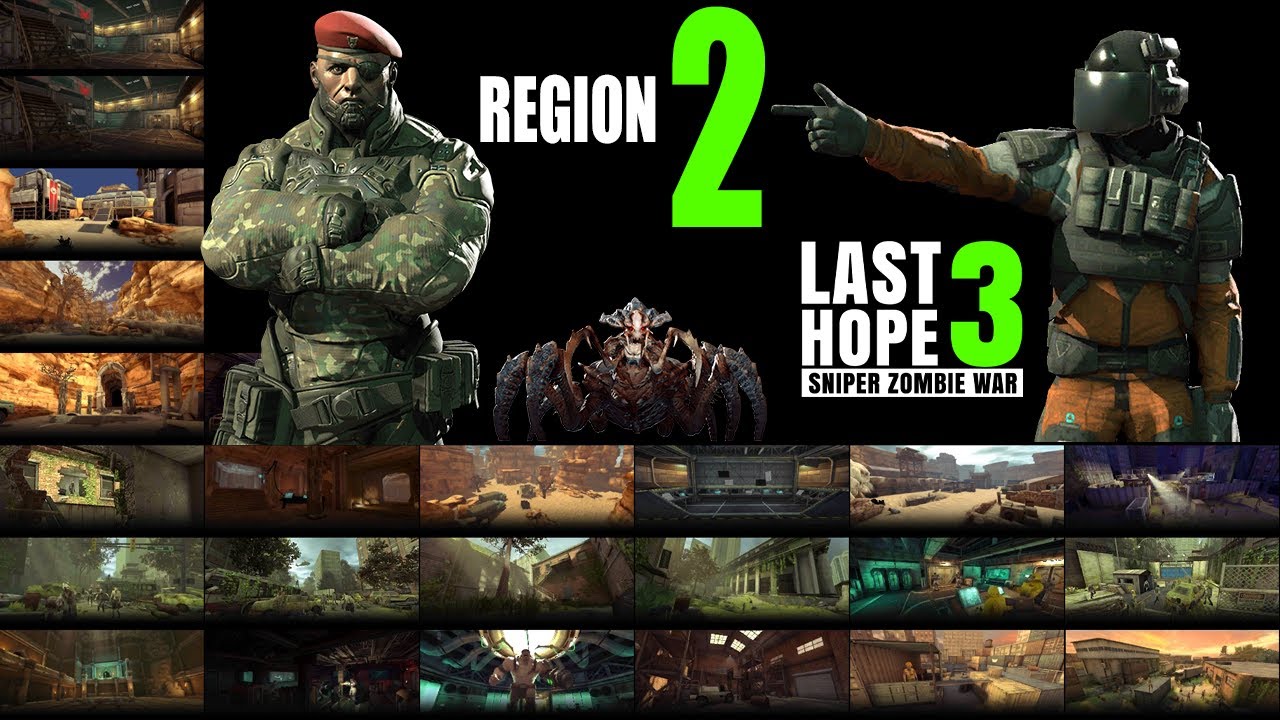 Last Hope 3 Sniper Zombie War Region 2 Gameplay Walkthrough Part 7