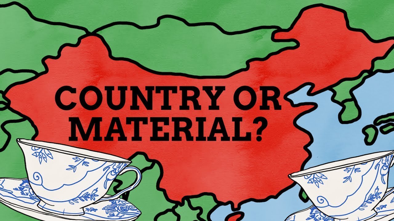 Why Is China The Name Of A Country & Material?