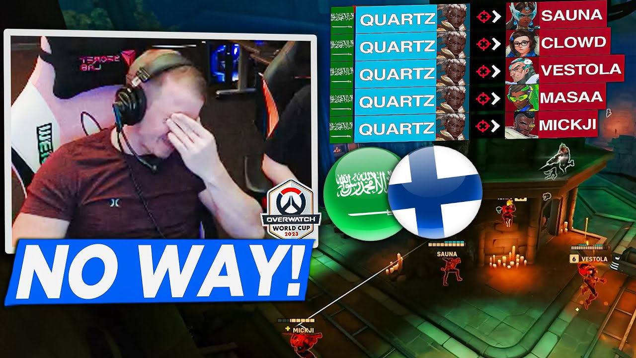 Jay3 Reacts to Saudi Arabia VS Finland | Overwatch 2 World Cup 2023 Semi-Final