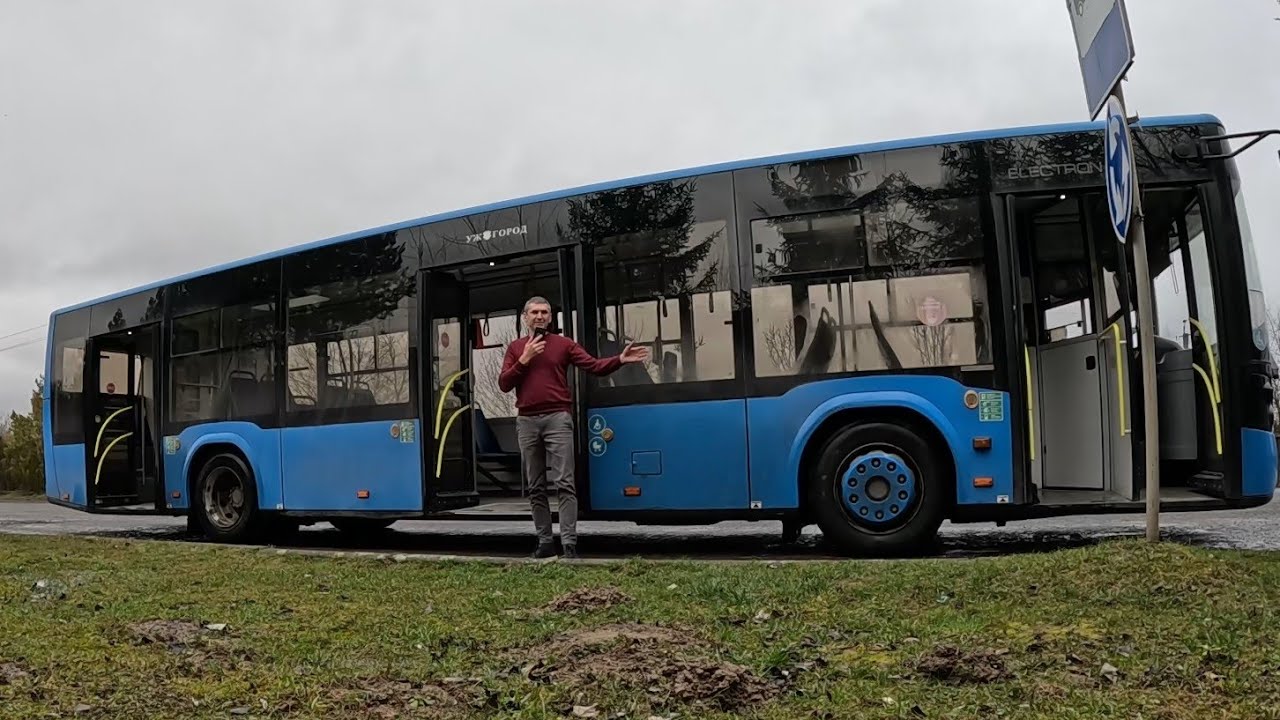 156 маршрут  за кермом міського автобуса + таймлапс