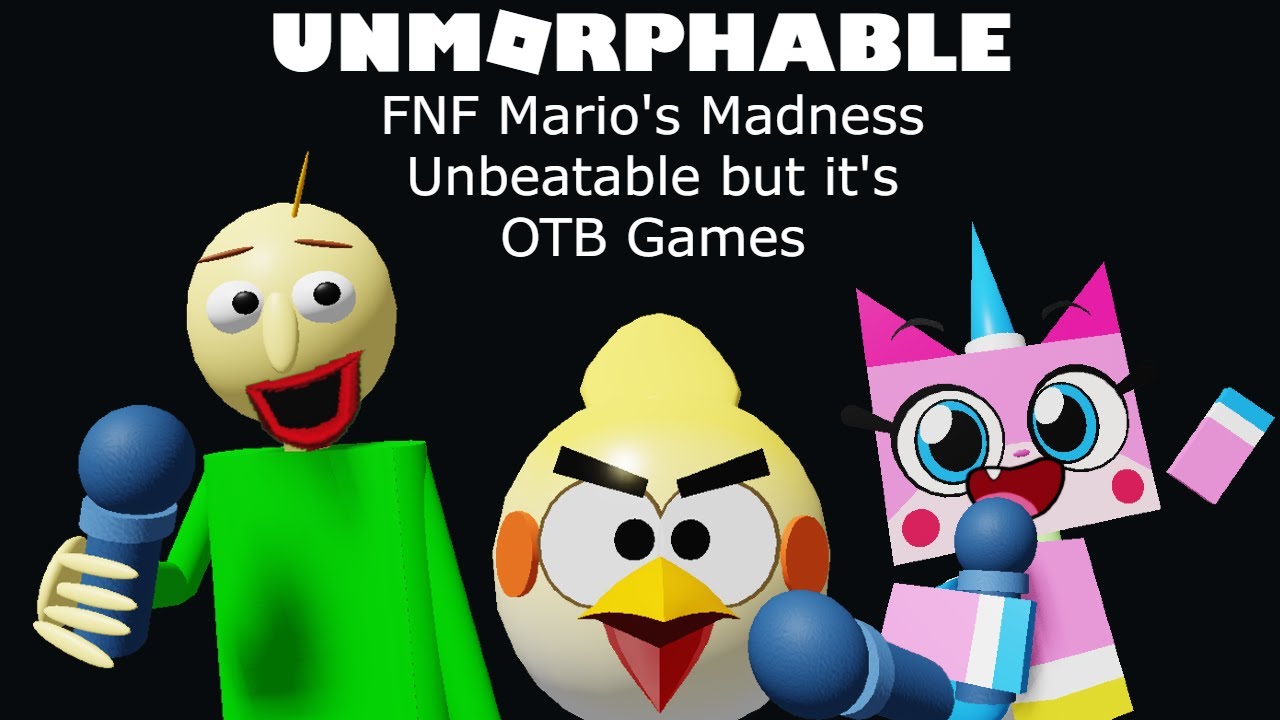 (UNMORPHABLE) Unbeatable but it's OTB's RP Games (READ DESC)