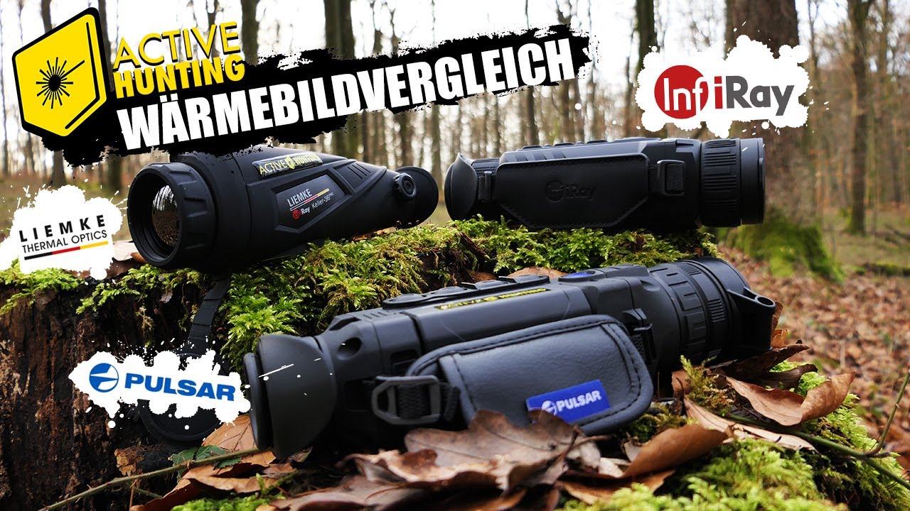 Pulsar Helion 2 XP50, Liemke Keiler 36 Pro 2022 und Infiray Zoom ZH38 im Vergleich