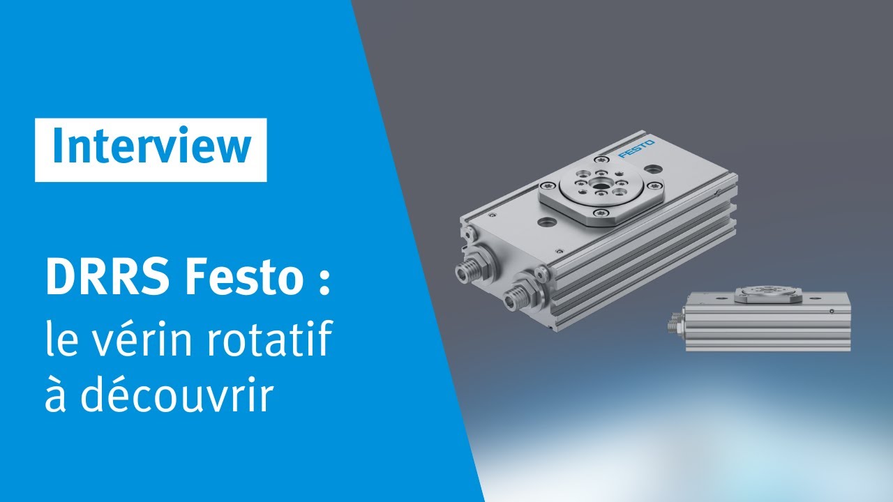 DRRS Festo : découvrez le vérin rotatif compact pour des mouvements précis et maîtrisés