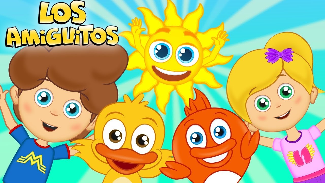 Buenos Dias Cancion Infantil para bebes y niños | Los Amiguitos