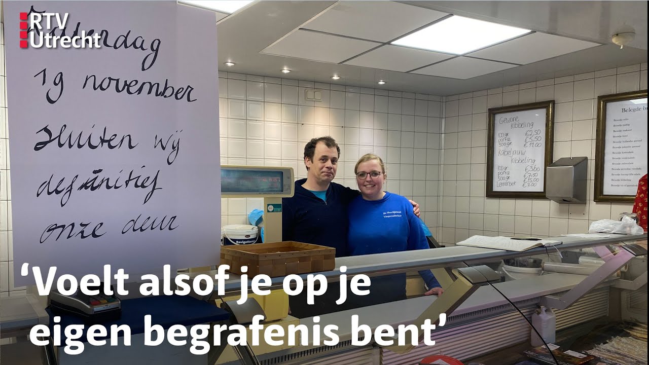 Hoge energierekening betekent sluiting voor viswinkel Zeist | RTV Utrecht