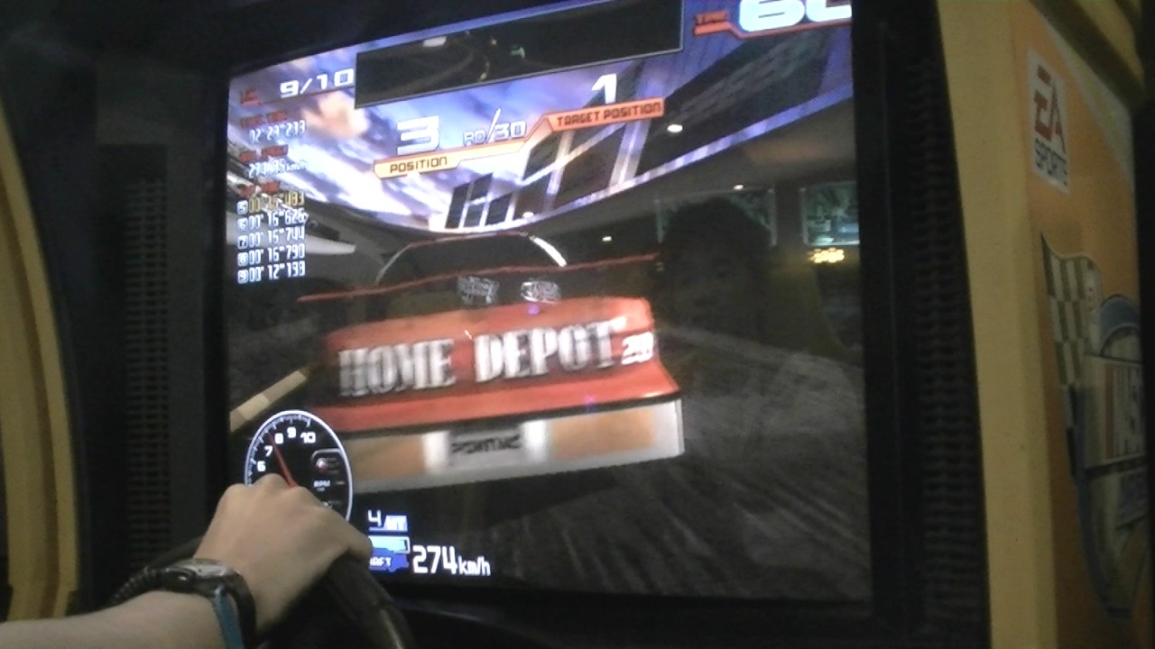 SEGA NASCAR ARCADE - SEGA MOTOR SPEEDWAY