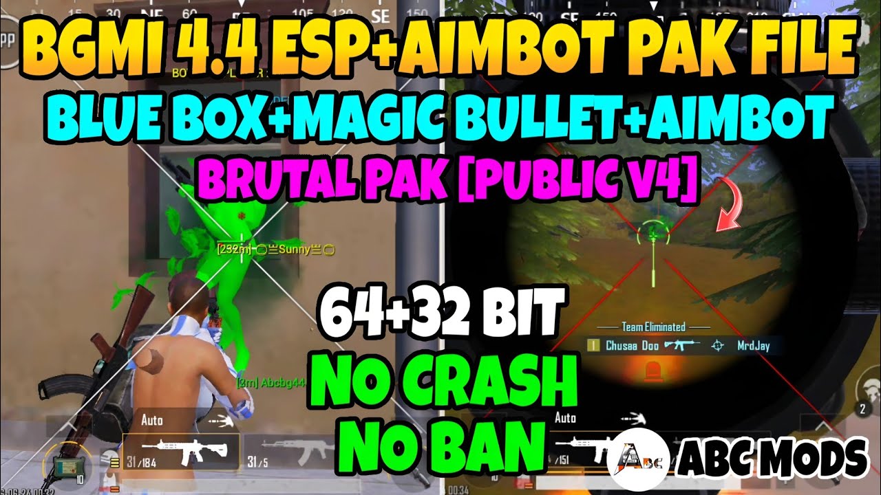 BGMI 4.4 AIMBOT OBB | BGMI 4.4 ANTENNA CONFIG FILE | BGMI 4.4 CONFIG PAK FILE