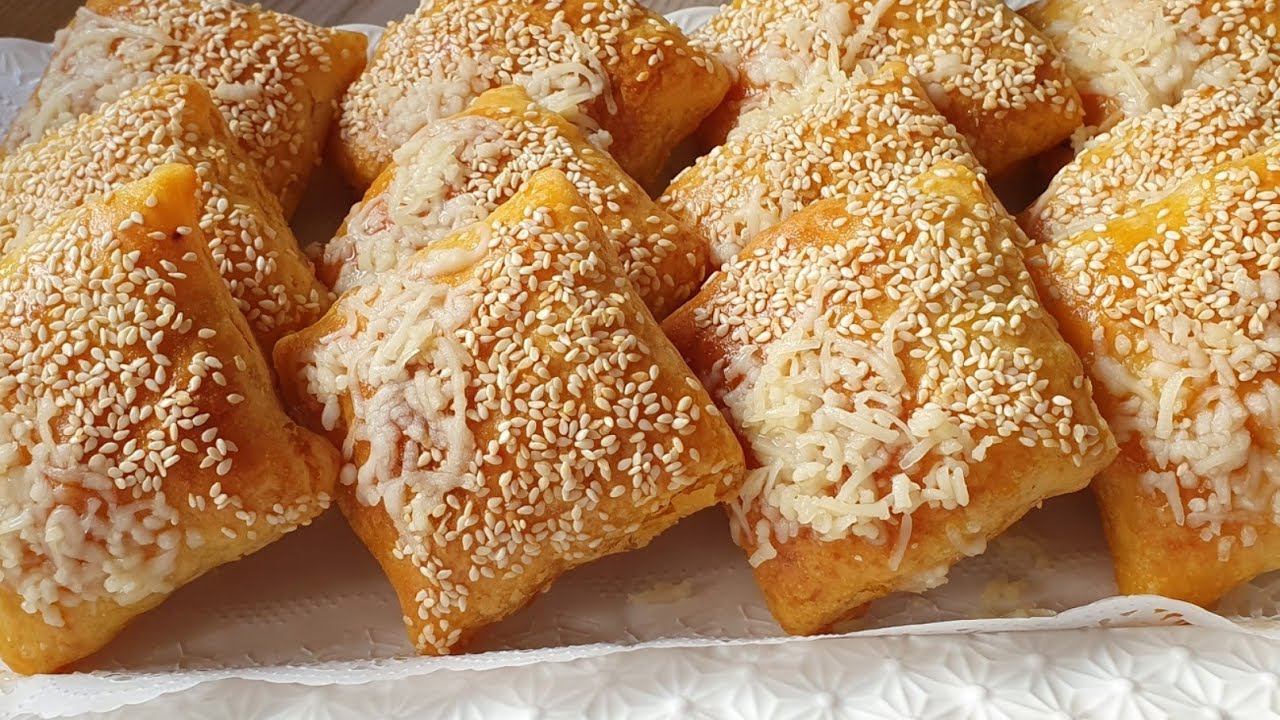 مسمن معمر في الفران مقرمش مورق بعجينة سحرية‼️ وجديه لمائدة الافطار كيجي خطييير ماتشبعوش منو