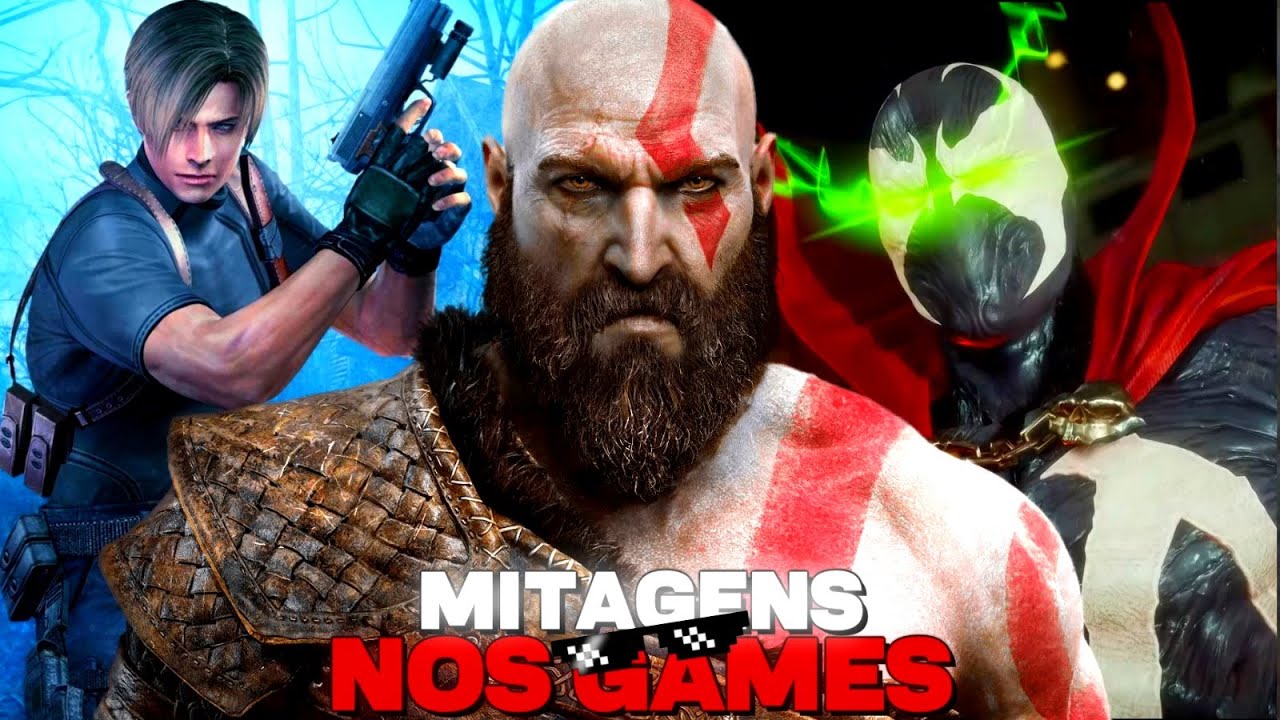 AS ICÔNICAS MITAGENS NOS GAMES/JOGOS (Melhores Momentos) - NoirZ