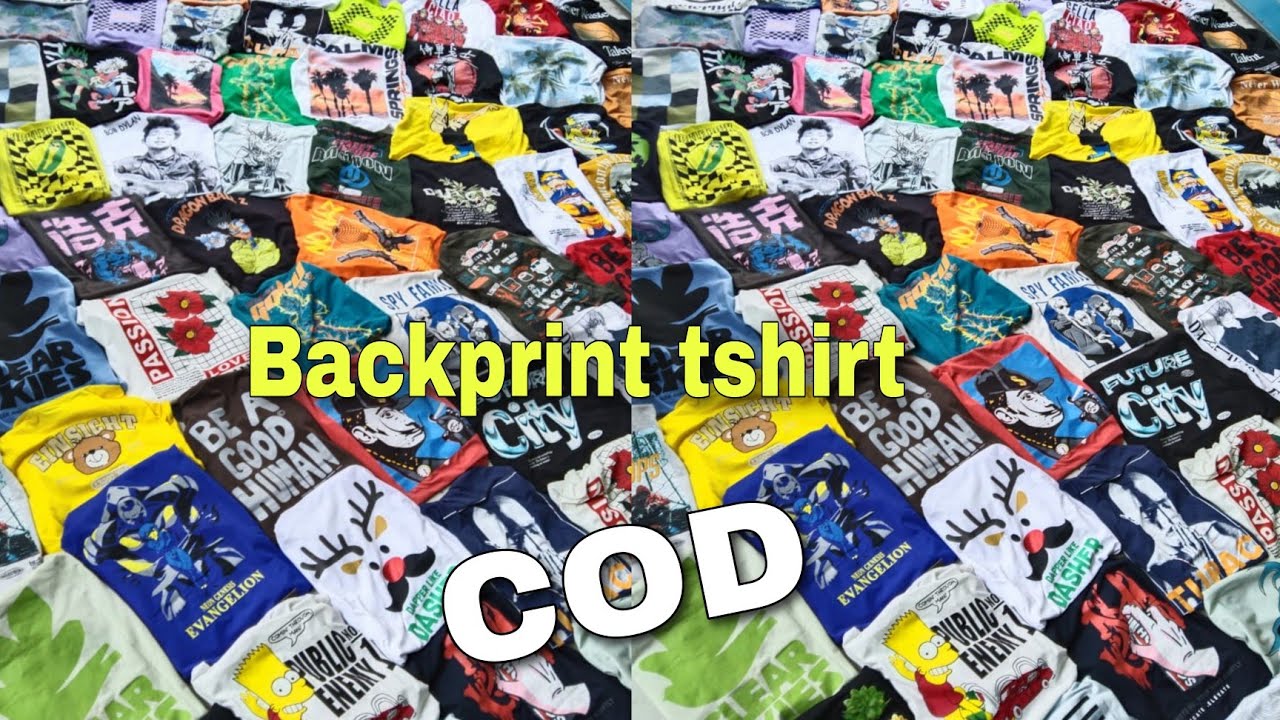 Backprint tshirt wholesaler in Kolkata (Barabazar)🔥