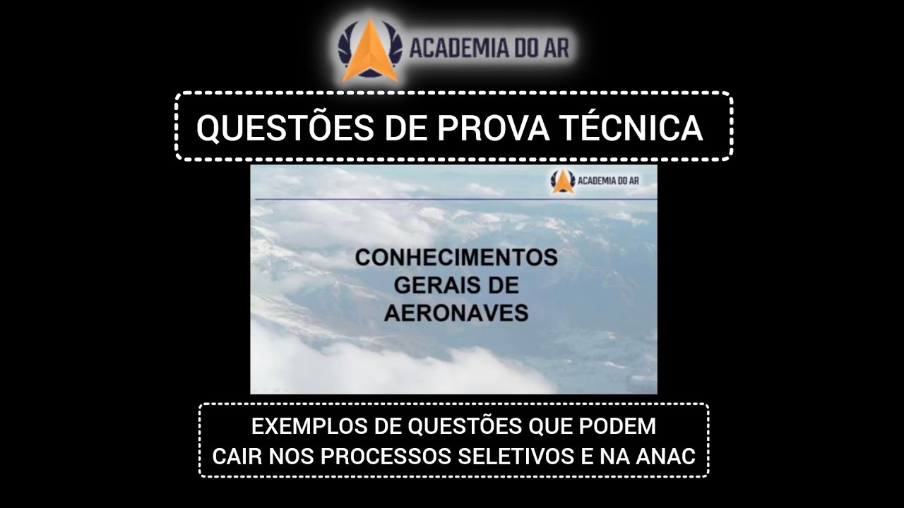 Questões ANAC e Provas Técnicas Só CGA