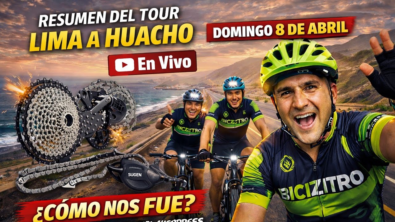 “¿Resistió la transmisión 12x1 de AliExpress? 🚴‍♂️ Tour Lima – Huacho | Experiencia real”