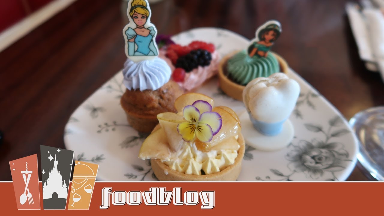 (4K) - Themed Princess snacks for Ultimate Princess Celebration at Disneyland Paris 2021