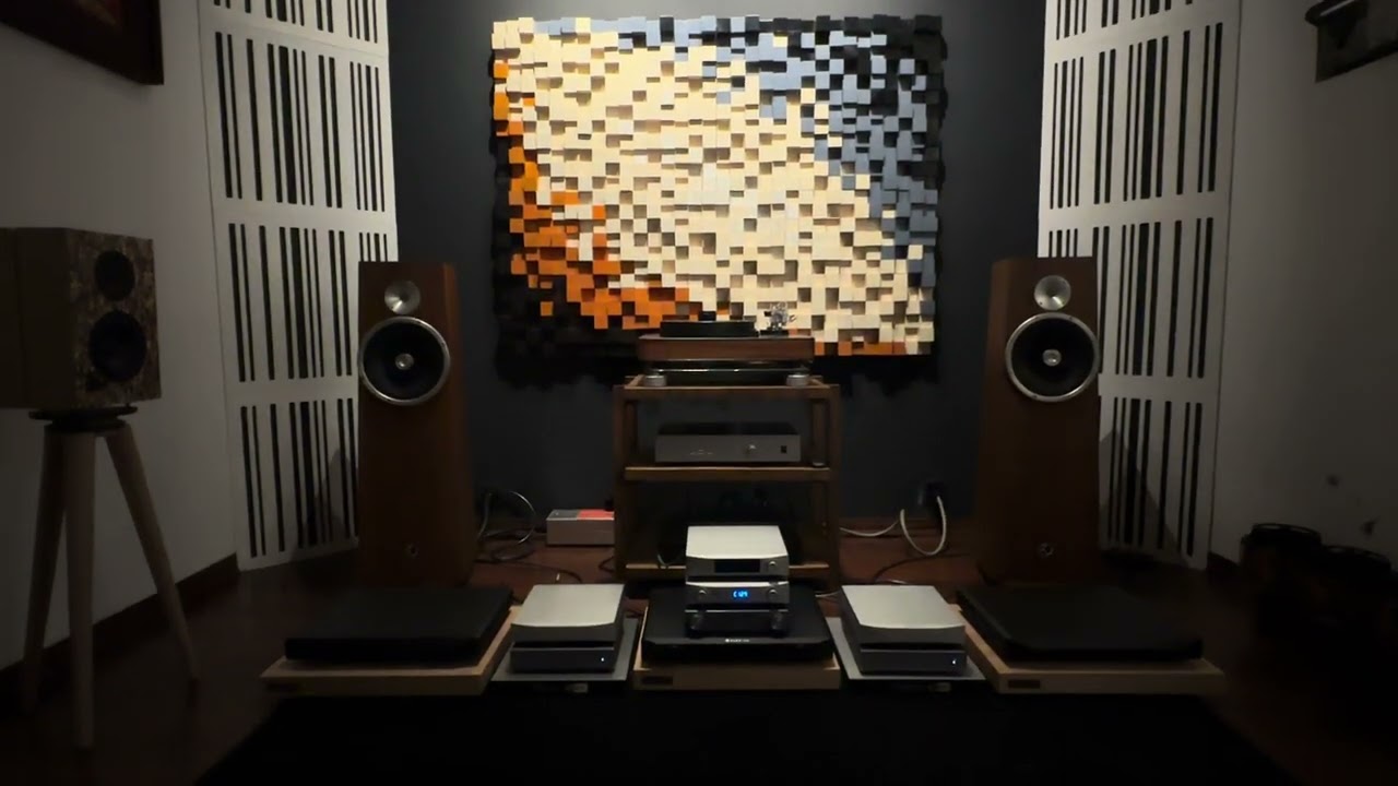 Ghép cặp Monoblock AMG và Pre DAC-9X với loa toàn dải ZU Audio