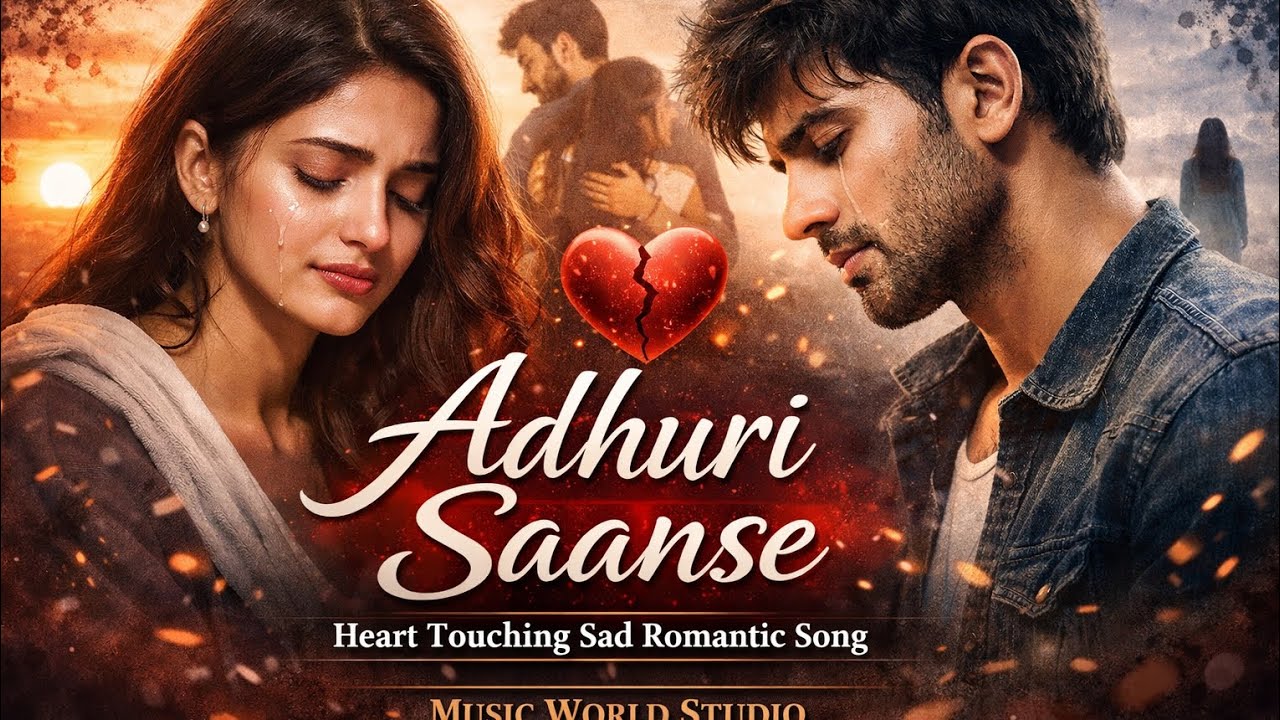 Adhuri Saanse – Heart Touching Sad Romantic Song | Emotional Hindi Song 2026 | Music World Studio