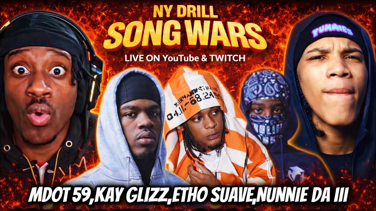 NY Drill Song Wars ft. Mdot 59,Kay Glizz,Etho Suave,Nunnie Da III & MORE