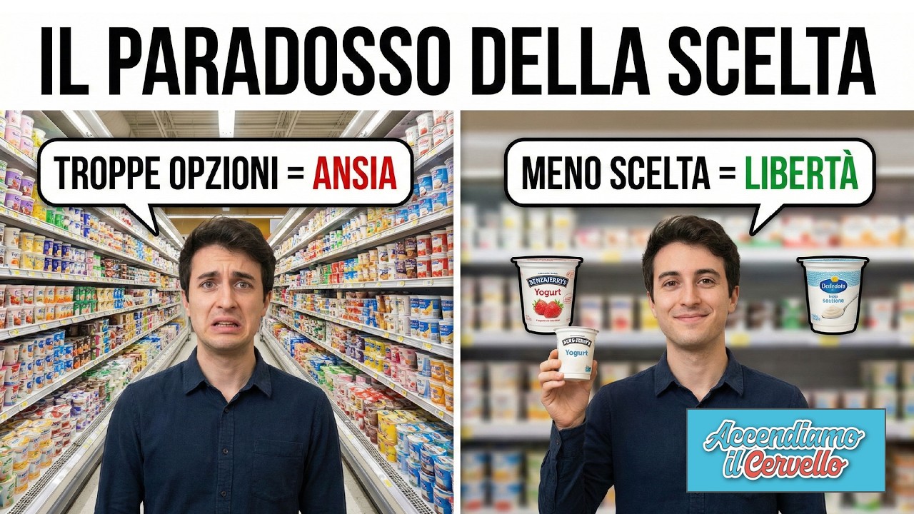 🔥 Il Paradosso della Scelta 🤔 Ecco perché troppe opzioni ti rendono infelice