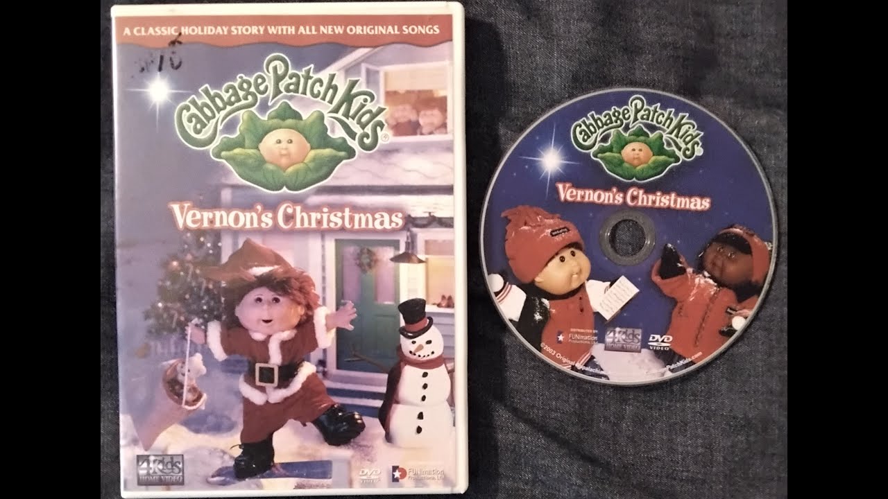 Cabbage Patch Kids: Vernon's Christmas (2003 4Kids/Funimation DVD)
