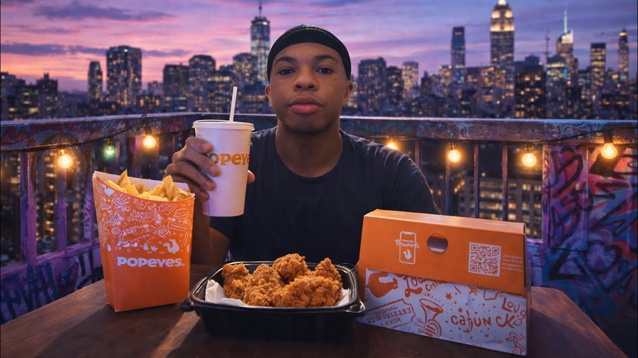Popeyes Night/ Fun Fact On Ketchup 🍅🍟😋