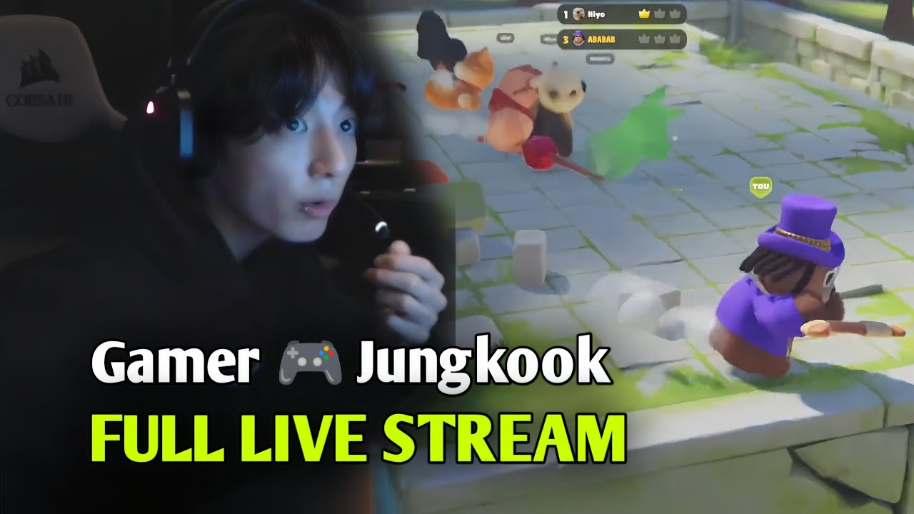 [ENG SUB] JUNGKOOK Full Gaming 🎮 LIVE STREAM 🔴