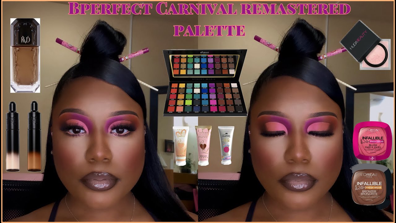 Bperfect Carnival Remastered Tutorial | Full Face Makeup Tutorial