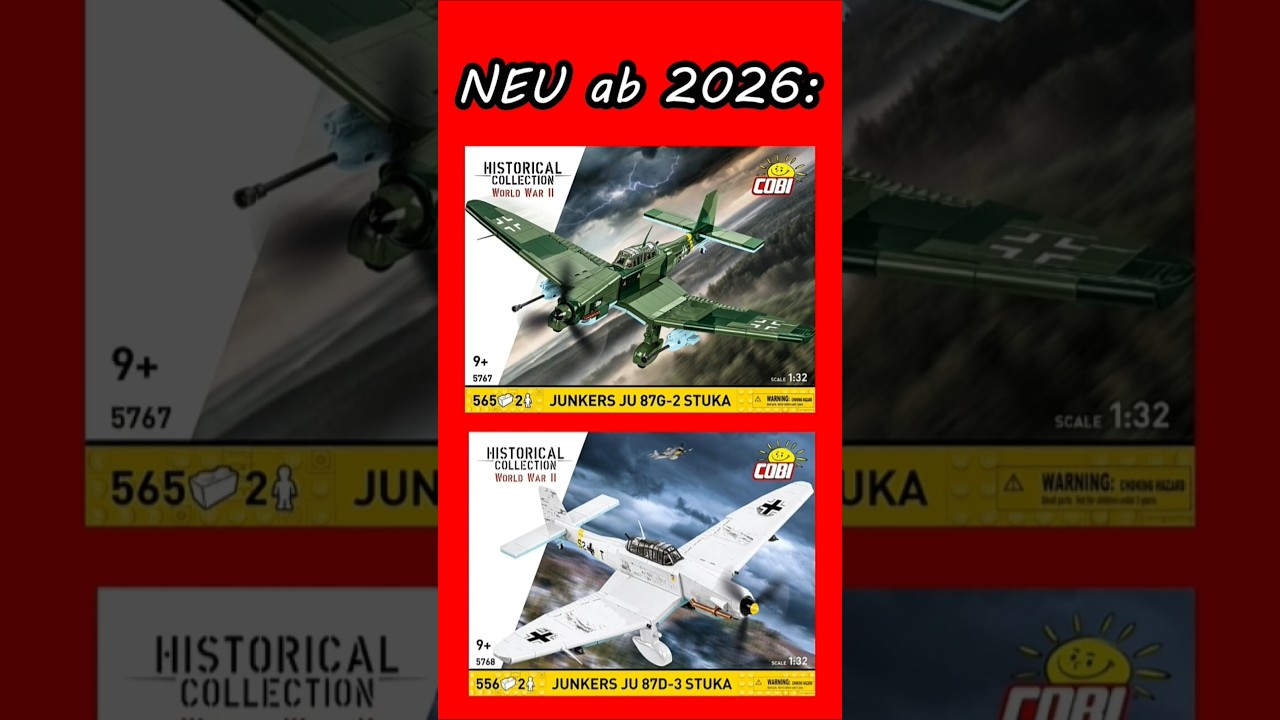 #cobi #junkers #stuka #klemmbausteine  #HolidaysWithYouTube