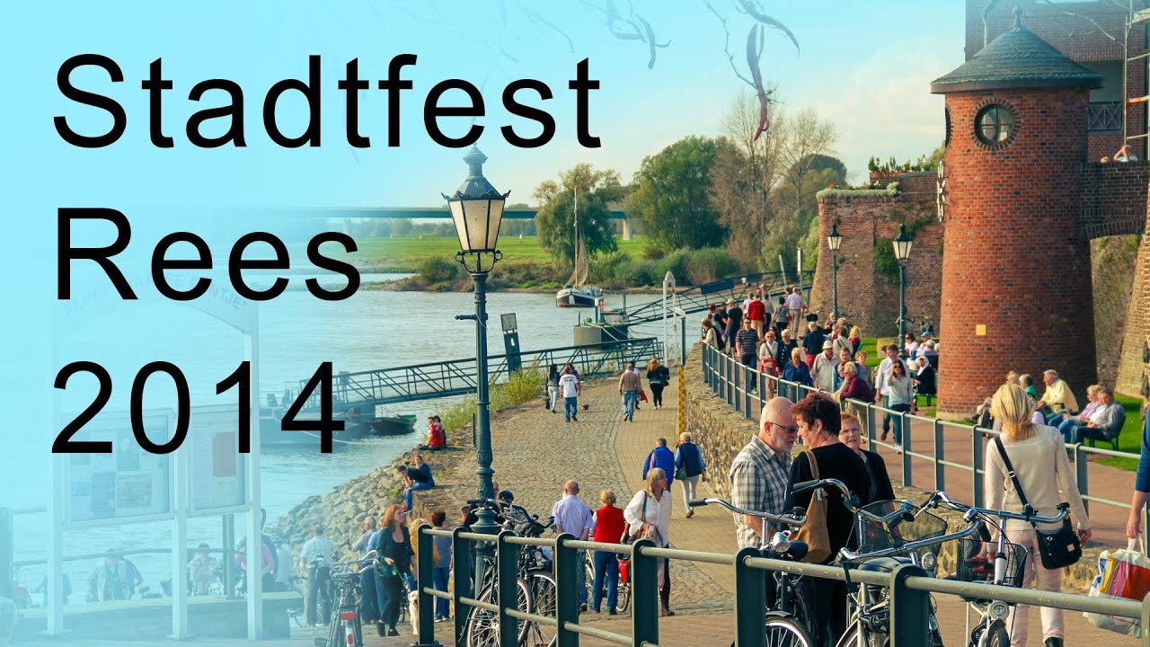 REES | Stadtfest 19. Okt. 2014 | +24 °C