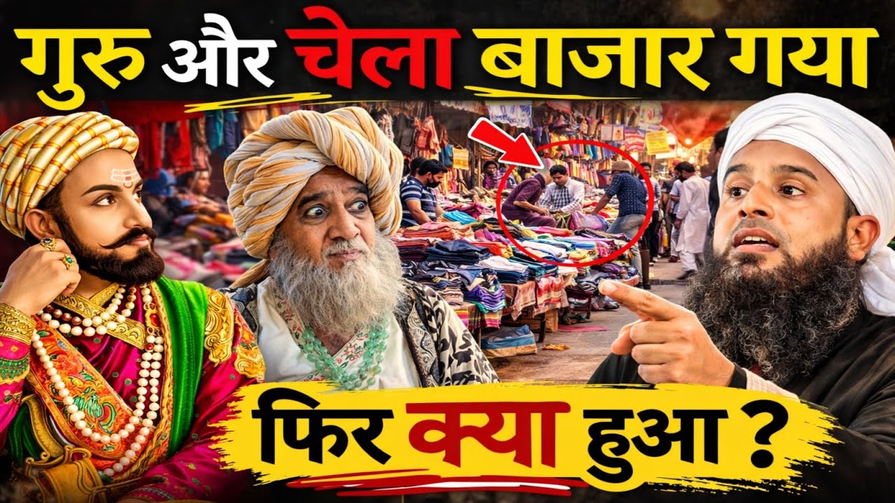 Maulana Sohrab Kolkatta ll गुरु और चेलहा बाजार गया। फिर क्या हुआ