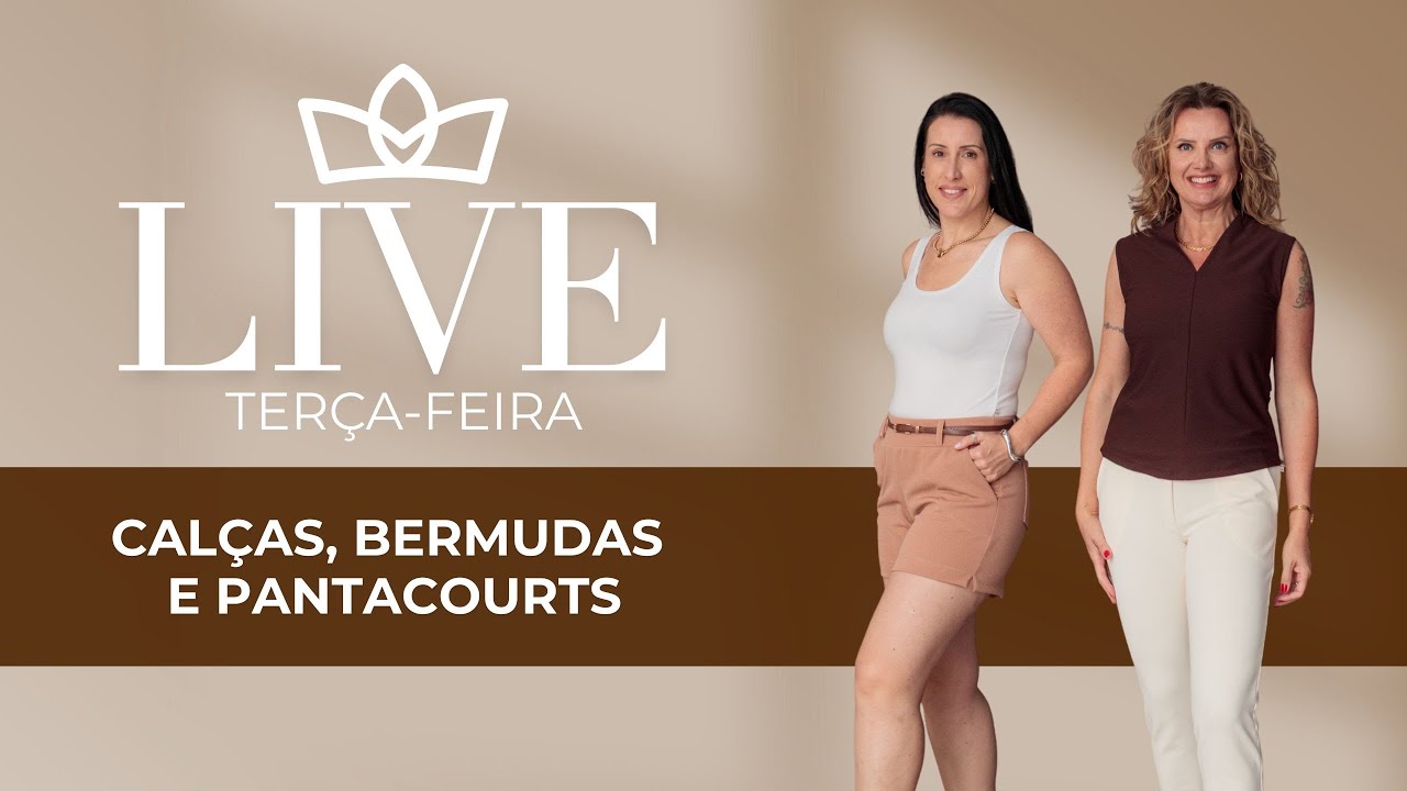 Live Calças, bermudas e pantacourts 