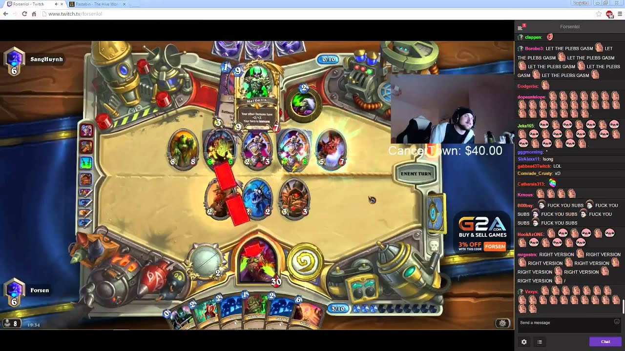Forsen Reacts to (Titanic)  My Heart Will Go On - Right Version (gachi) Ft. Twitch Chat