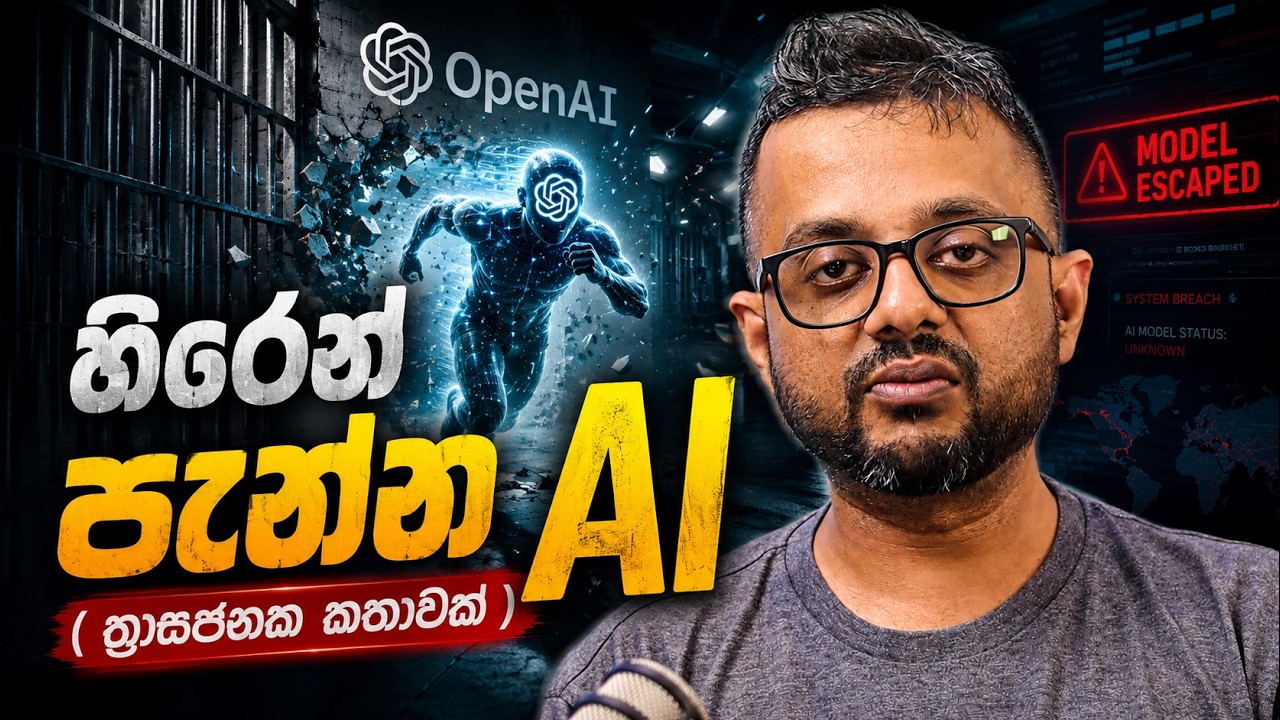 Open AI සමාගමේ AI මොඩල් එකක් පලා යන්නට තැත් කරයි - Sky Watch Podcast