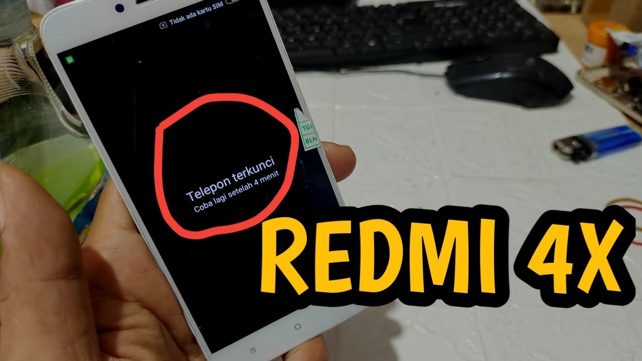 Redmi 4x Lupa Pola Tanpa Pc, Cara Atasi Nya Mudah